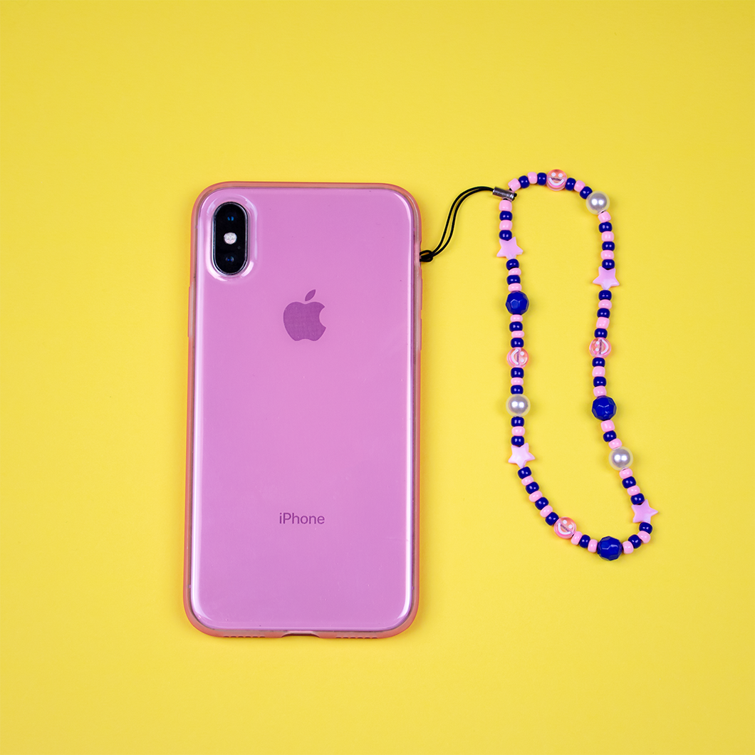 Blueberry Bubblegum Phone Strap