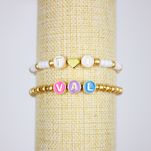 Load image into Gallery viewer, Alphabet Bracelet Gift Box (Isabel)
